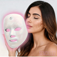 Cargar imagen en el visor de la galería, Máscara antiedad de fototerapia LED